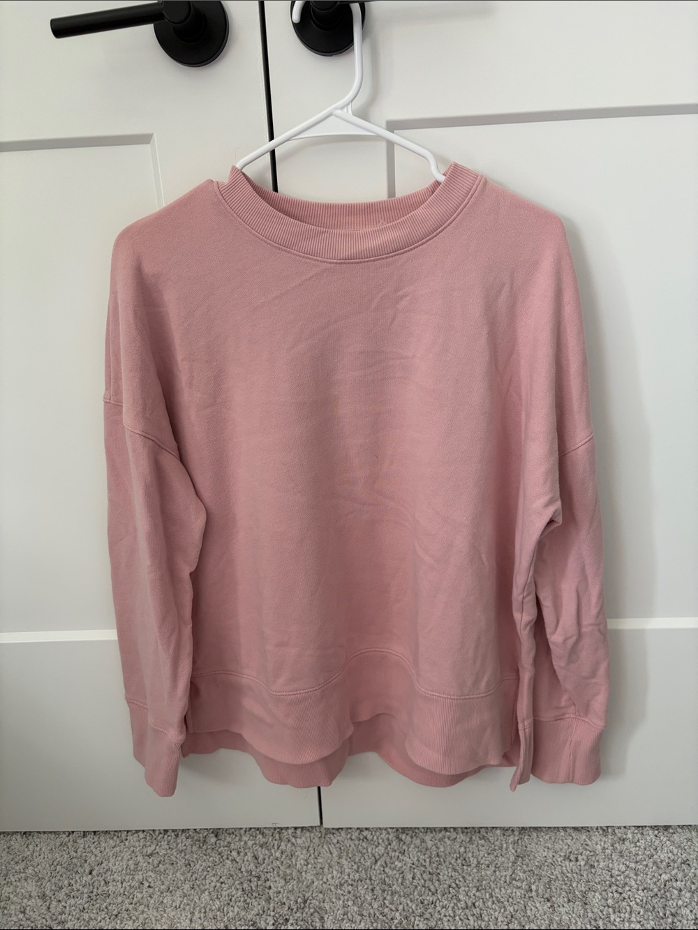 Time and Tru Dusty Pink Crewneck Sweatshirt